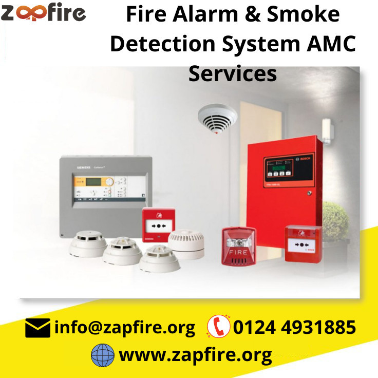 Fire Alarm & Smoke Detection System AMC Services | ZAP FIRE