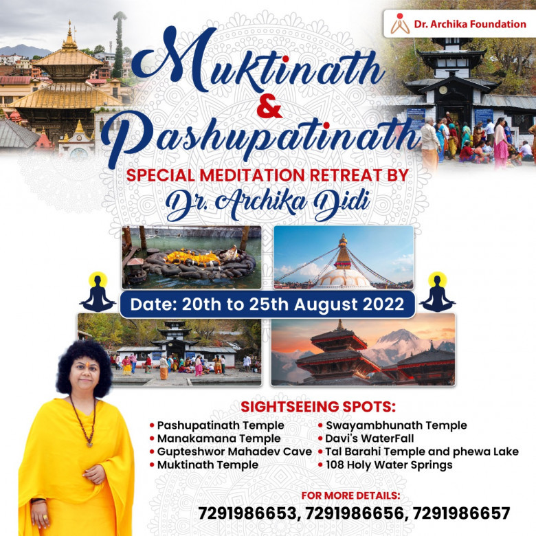 Participation in Muktinath &amp; Pashupatinath Yatra