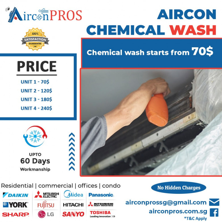 Aircon chemical wash